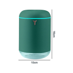 &Otilde;huniisutid, puhastusvahendid, v&auml;rvilise LED-&ouml;&ouml;valgustusega kaasaskantav mininiisutaja, USB lauaarvuti niisutaja autokontorireiside jaoks, suur Y roheline