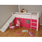 Laste Narivoodi, Loft Kajut, 208x110x97 cm, Valge