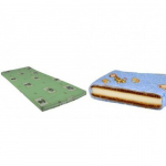 Madrats 3-kihiline, poroloon/kookos, 120 x 60