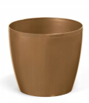 Plastikust lillepott kuldne metalne 30x26,5 cm klassikaline Magnoolia