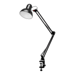 Kosmeetiline lamp koos alusega, must