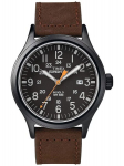 Meeste k&auml;ekell Timex Expedition pruuni rihmaga TY25684