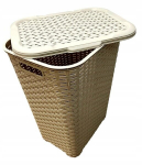 ROTTANist valge pr&uuml;gikast 60l - beež 435x337x602 mm