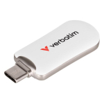 Verbatim m&auml;lupulk Plectra valge 128GB USB-C Flash Drive 30229