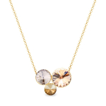 Kullatud h&otilde;bekett naistele Swarovski kristallidega Brasco 55739 55739-40, 40