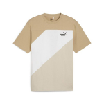 Meeste T-s&auml;rk T-s&auml;rk PUMA POWER Colorblock Tee &ndash; 67892983, beež