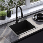 Valamu Rea Leo 50 Black + K&ouml;&ouml;gisegisti Fresh Black