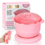 Silikoonist minivaha soojendaja n&auml;o ja keha vahatamiseks LIVMAN EN-1115, 300ml