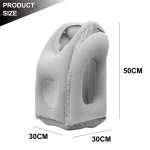 Padjad, t&auml;ispuhutav reisikaelapadi | &Otilde;hkpadi mugavaks magamiseks lennukis, hall