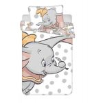 Disney Dumbo Dots laste voodipesukomplekt 100&times;135cm, 40&times;60 cm