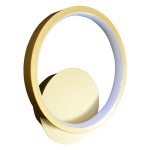 Seinavalgusti Hoop 7W LED, kuldne