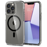 Spigen Ultra Hybrid, iPhone 13 Pro jaoks, l&auml;bipaistev-must