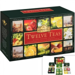 tee AHMAD Tea Selection 12 maitset &uuml;mbrikus, kinkekomplekt