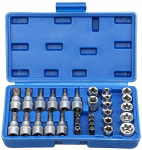 Peade komplekt, Torx, 34 tk., 3/8, Cr-V