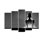 Viieosaline reproduktsioon L&otilde;&otilde;gastunud naine