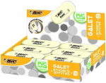 Kustutuskumm BIC Eraser GALET, 12 tk, 388512