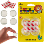 Silikoonist nurgakaitsmed, 4 tk.