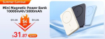Akupank Ugreen 140W 25000Mah Power Bank PD kiire laadimine s&uuml;learvuti Xiaomi jaoks - 20000Mah EL komplekt