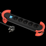 Pikendusjuhe Electraline 62046, 5 pistikupesa, 5 m