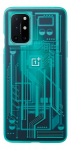 OnePlus Quantum Bumper Case OnePlus 8T jaoks, Cyborg Cyan