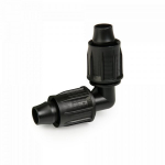 QJ pistik Bradas, 16 mm, must