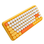 Ajazz Wireless klaviatuur Bluetooth 84 Keys Retro &uuml;mmargune Keycap Games Office 308iSellow