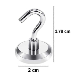 8 tk. Magnetilised konksud rasked, tugeva magnetiga konksu k&uuml;lmkapiga, super-noodid, rippumiseks, magnetiline vedrustus t&ouml;&ouml;riistakasti jaoks, kruiis, iluv&otilde;re, mantel ja-