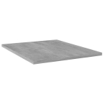 vidaXL riiuliplaadid 4 tk, betoonhall, 40x50x1,5 cm, puitlaastplaat