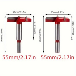 2-osaline YGK8 karastatud sulamipuuride komplekt, 35 mm., 55 mm medžio apdirbimo grąžtas 2 vnt