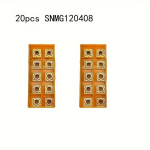 10tk SNMG120408 K&otilde;va Sulami Treiplaadid CNC T&ouml;&ouml;riistadele, 20 vnt. SNMG120408