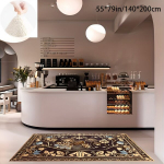 Lill Musteriga Vaip, 39 * 63 coliai / 100 * 160 cm