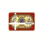Luksuslik &uuml;mmargune vaip, 39 * 63 coliai / 100 * 160 cm