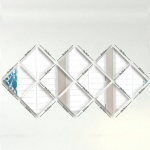 Peegel Asir Setayna 005, valge