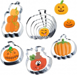 9 k&otilde;rvitsakujulise Halloweeni k&uuml;psisevormi komplekt