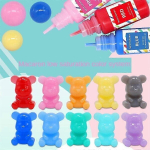 17 v&auml;rvilist epoks&uuml; UV-vaiguv&auml;rvi lillevaiku vaigu pigmendi v&auml;rvipaint-17 pcs-spit17