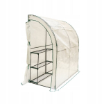 Mini kasvuhoone Grindi, 99x199x215 cm, valge