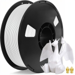 PLA 3D Printeri Kiud, MK8 D&uuml;&uuml;sidega,  1 kg baltos spalvos