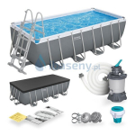 Riiulibassein 488x244x122 cm komplekt 9in1 Bestway 56671