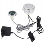 LED-valgustus vannile Jacuzzi Spa v&auml;rviteraapia komplekt koos nupuga