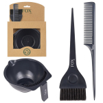 FOX BIO V&auml;rvimiskomplekt (kauss, pintsel, kamm) 1509614