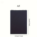 Esmaklassiline paks must visandivihik, laste joonistusplokk Rivex, 16K &uuml;lesp&ouml;&ouml;ratav visandivihik, 30 lehte