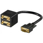 Y kaabel 1 VGA -> 2 VGA