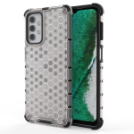Honeycomb Case armor cover with TPU Bumper for Samsung Galaxy A32 5G transparent (Transparent)