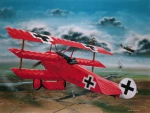 Revell Plastist mudel Fokker Dr. JA, Color
