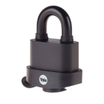 Yale Y220b/71/130/1 suur lukk, 72mm, karastatud terasest hinged