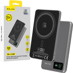 Akupank Blavec Power Bank 5000mAh BJ-03 Ultra Slim 7,8 mm &ndash; Type-C &ndash; 22,5 W magnetiline MagSafe 3-in-1, hall alumiinium