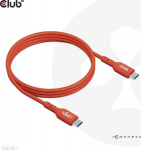 Club3D USB-C kuni USB-C kaabel CAC-1511, USB2.0, andmed 480Mb, PD 240W, EPR, M/M 1m
