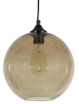 Candelluxi ripplamp Edison, pruun