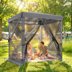 Paviljon 185x185x205 cm Tumehall Veekindel