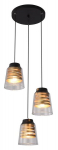 Candellux rippvalgusti Fresno 33-78988, must/kuldne